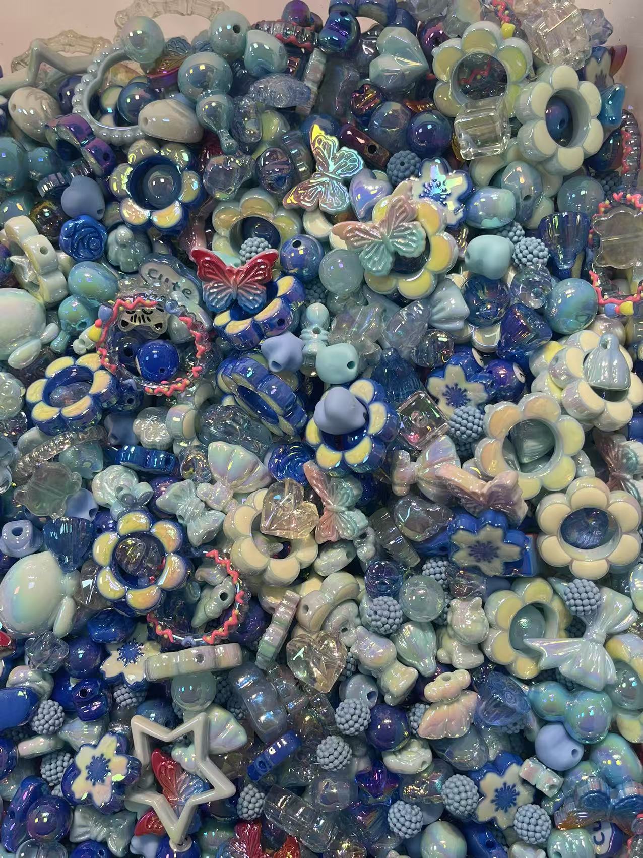Mixed colors pack Various styles randomly mixed 500g