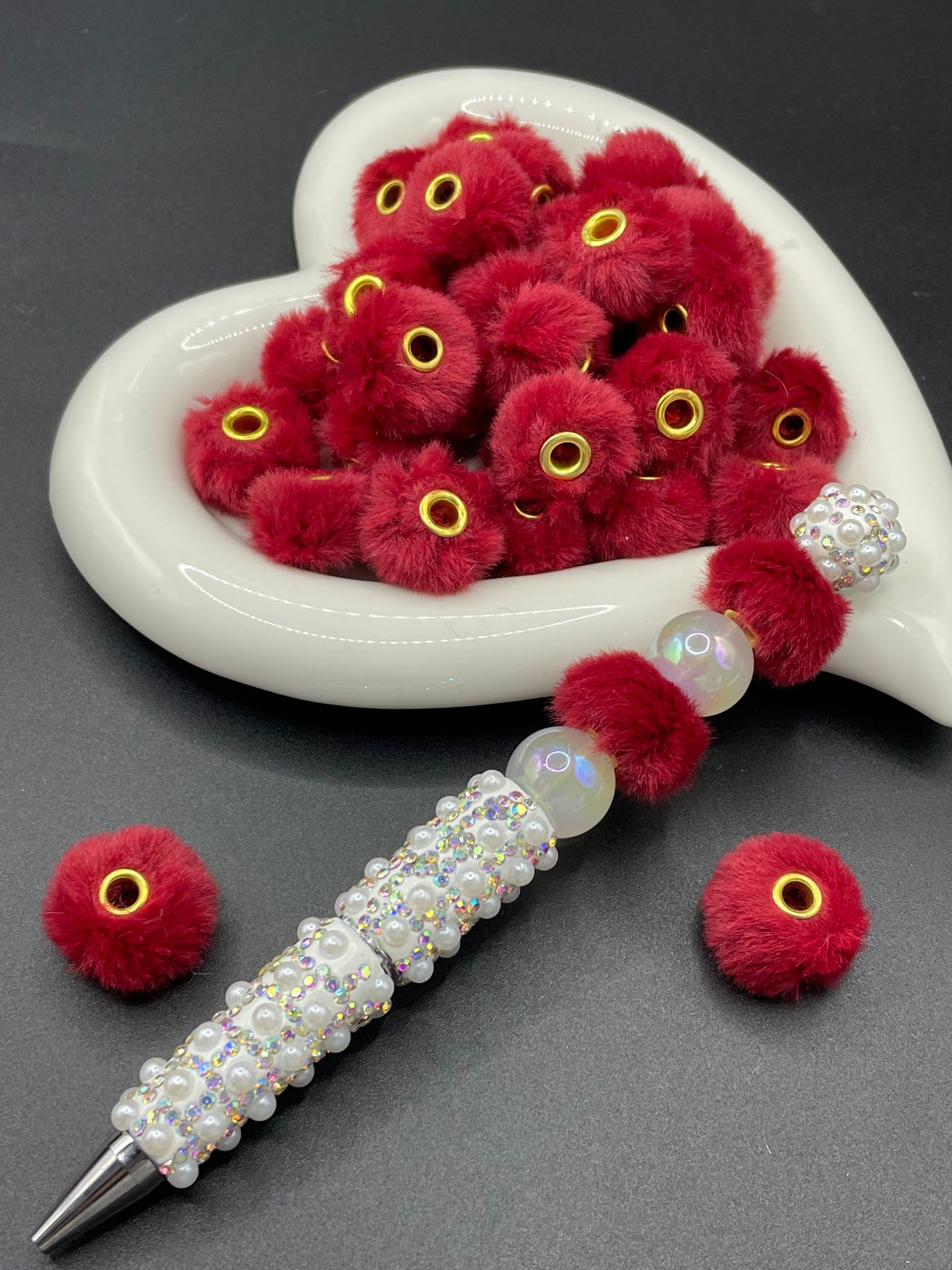 Plush spacer with various colors to choose from