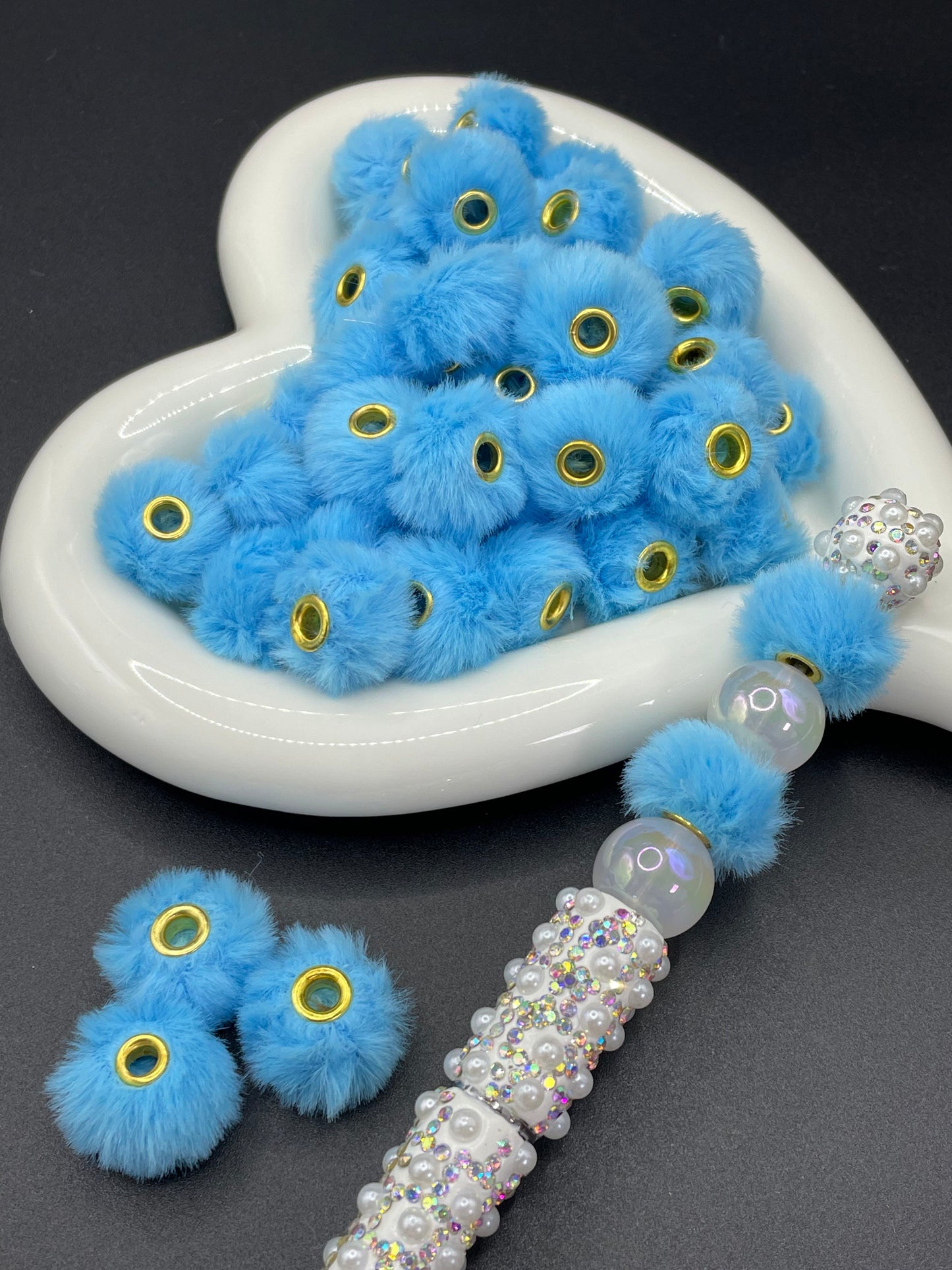 Plush spacer with various colors to choose from