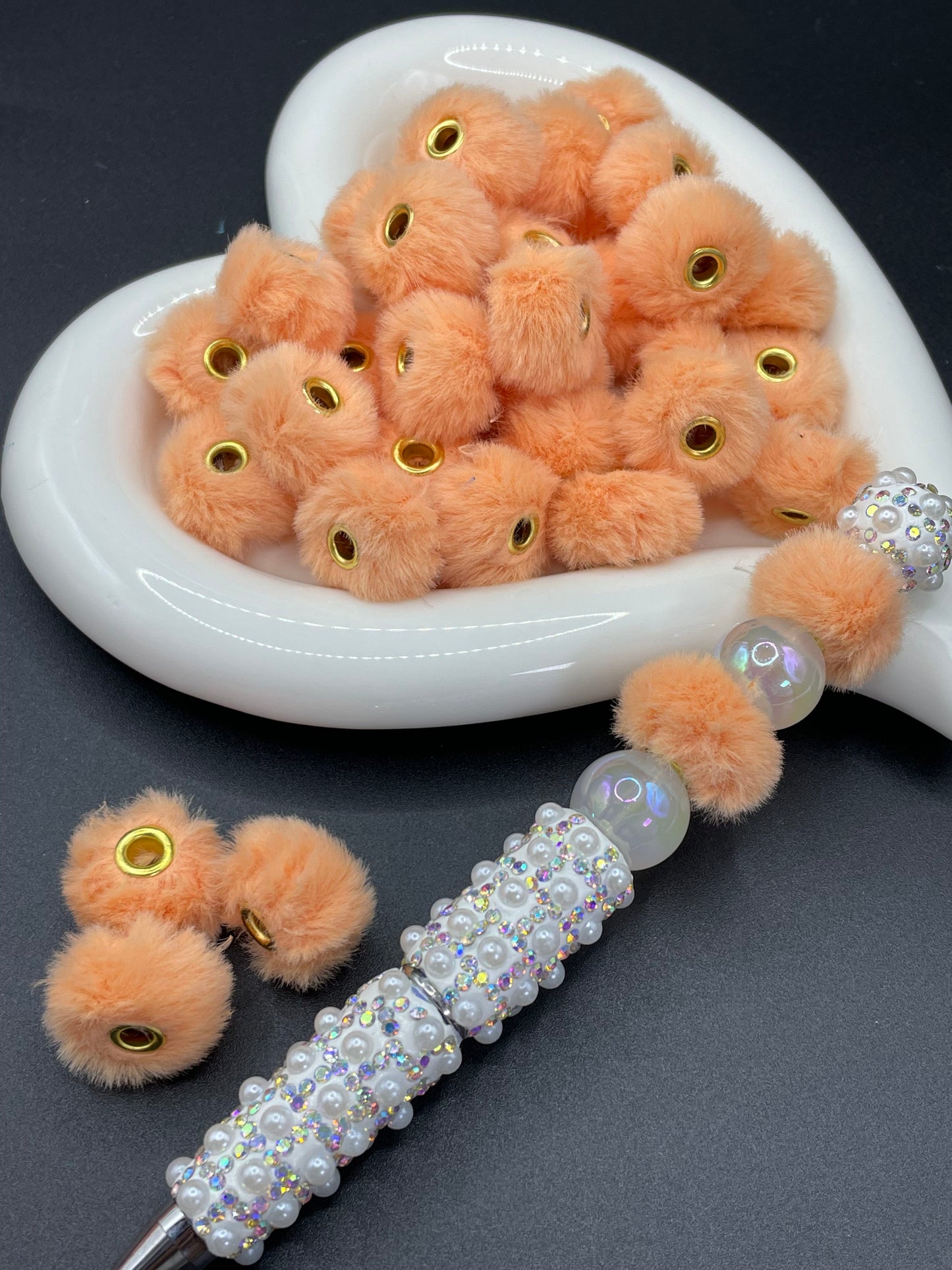 Plush spacer with various colors to choose from
