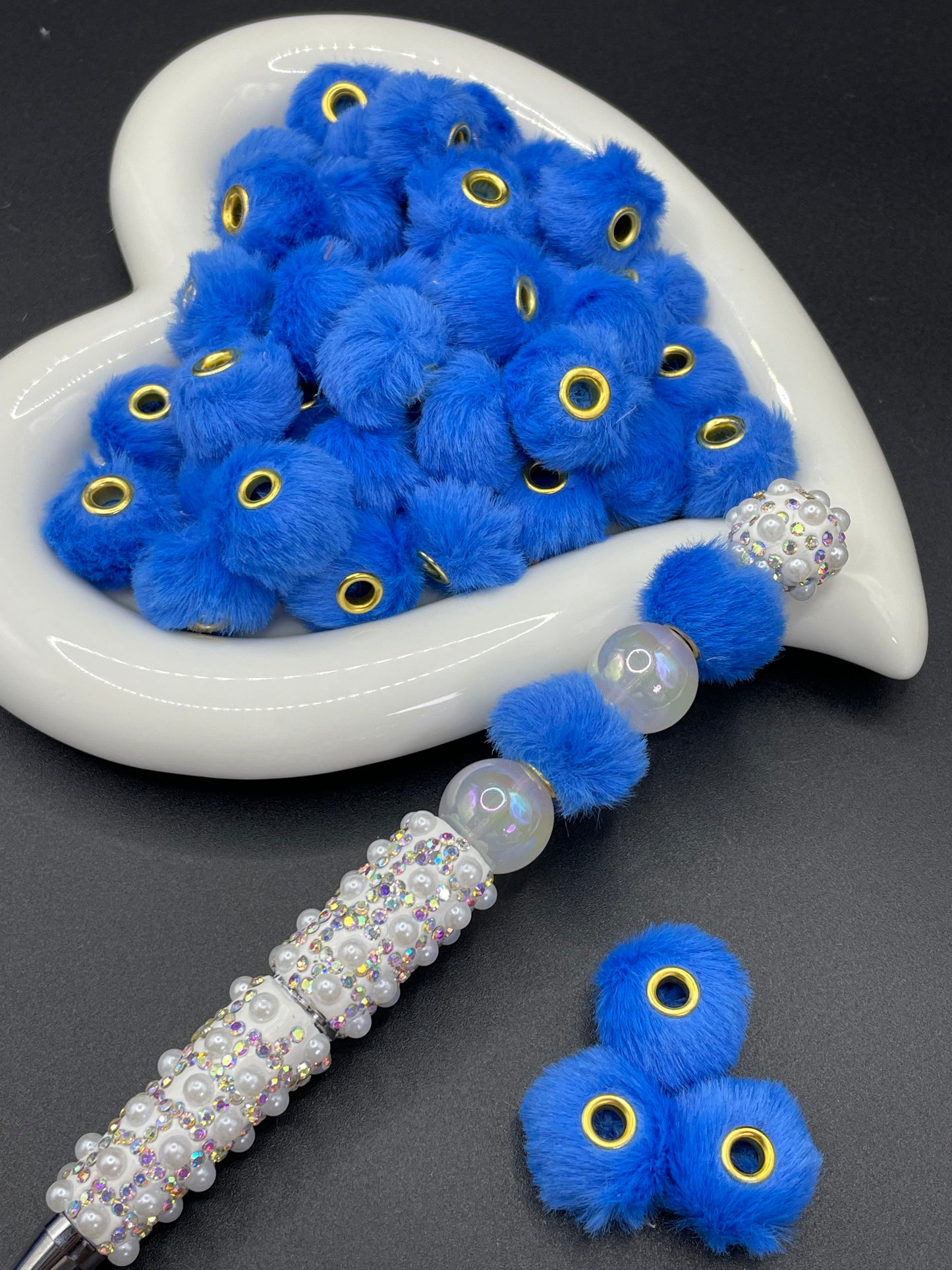 Plush spacer with various colors to choose from
