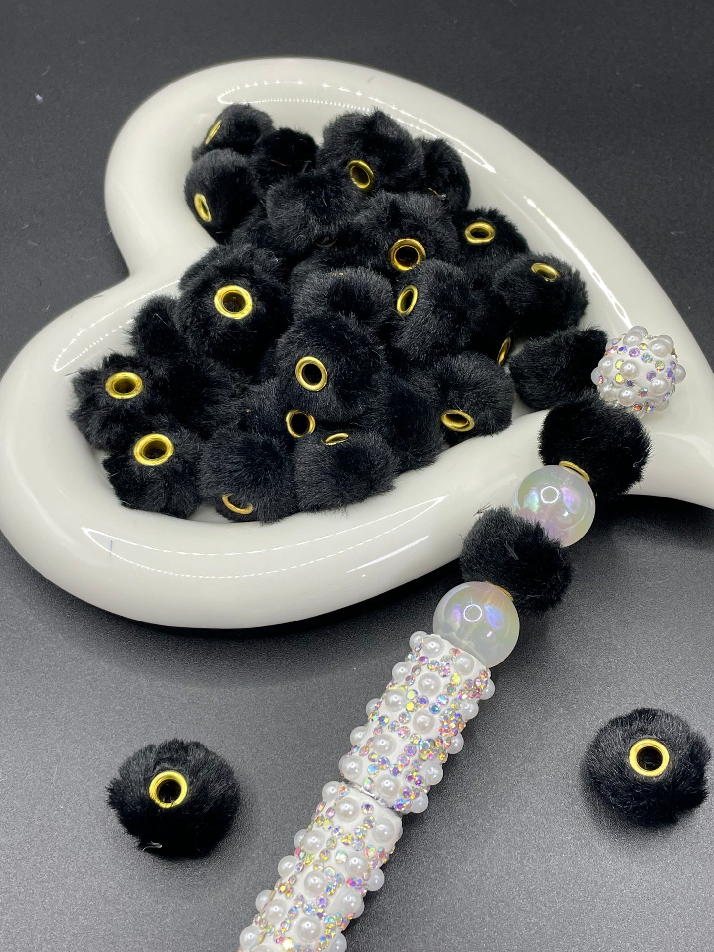 Plush spacer with various colors to choose from