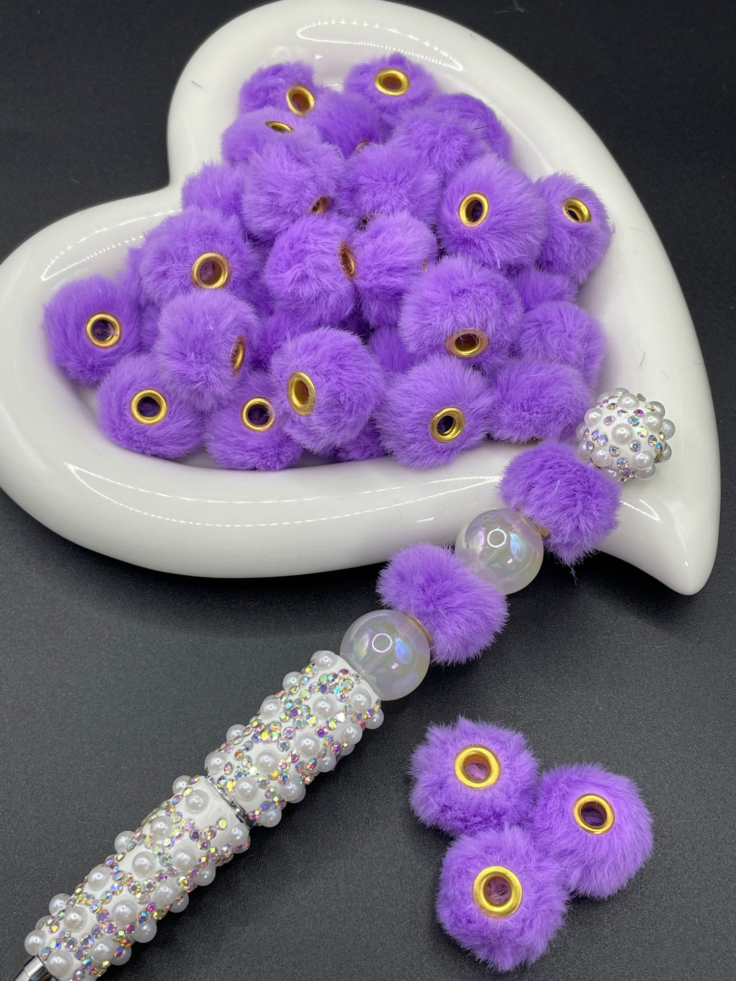 Plush spacer with various colors to choose from
