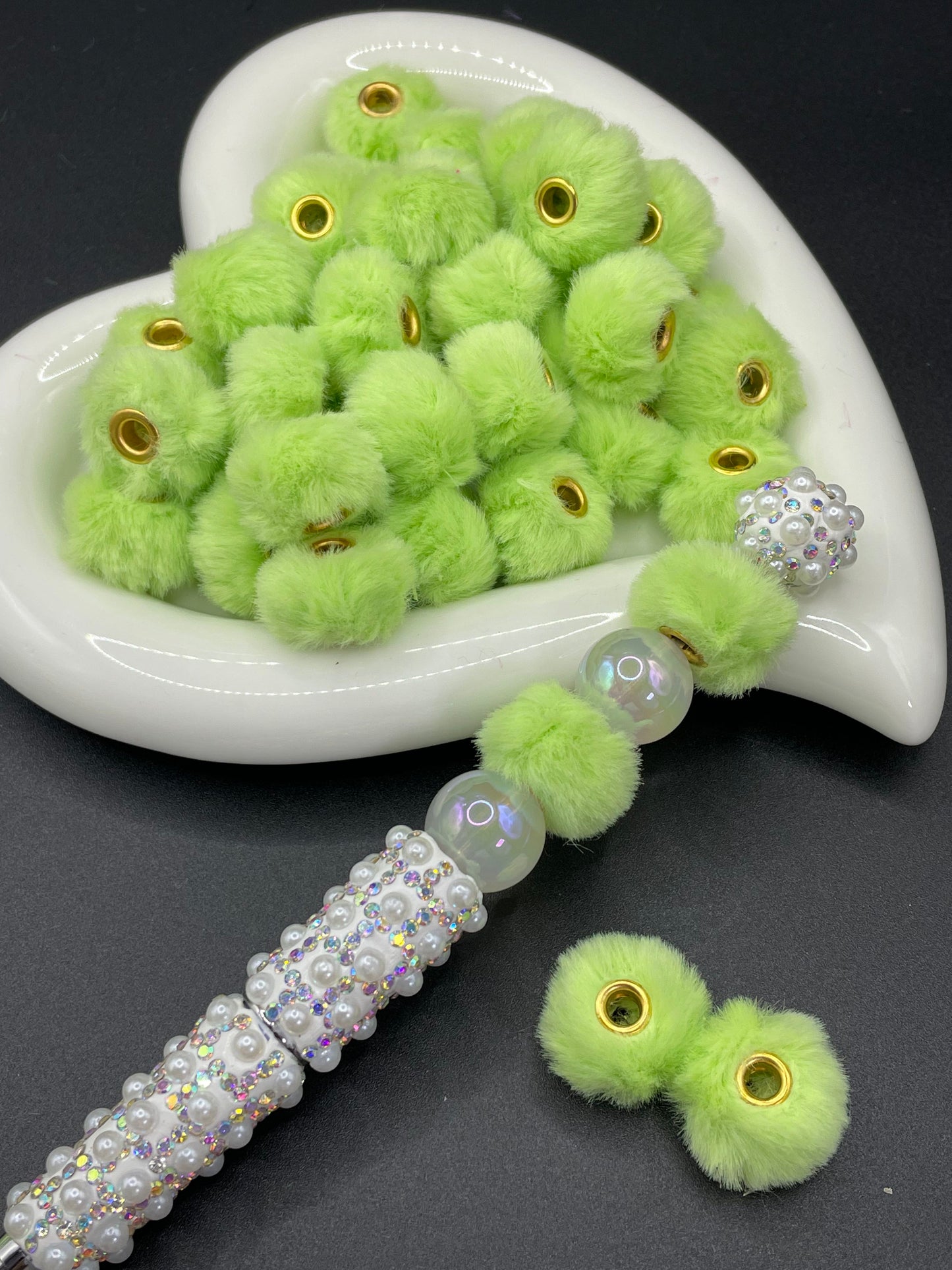 Plush spacer with various colors to choose from