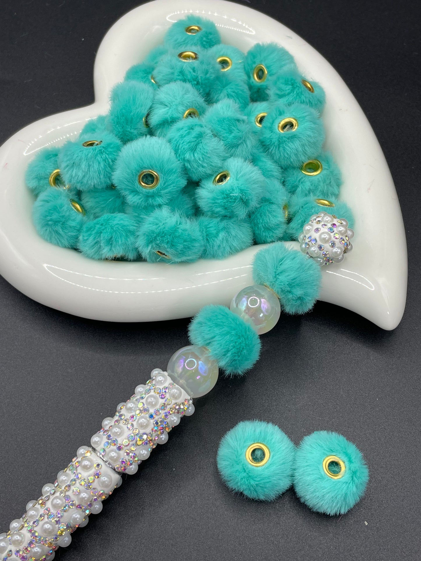 Plush spacer with various colors to choose from