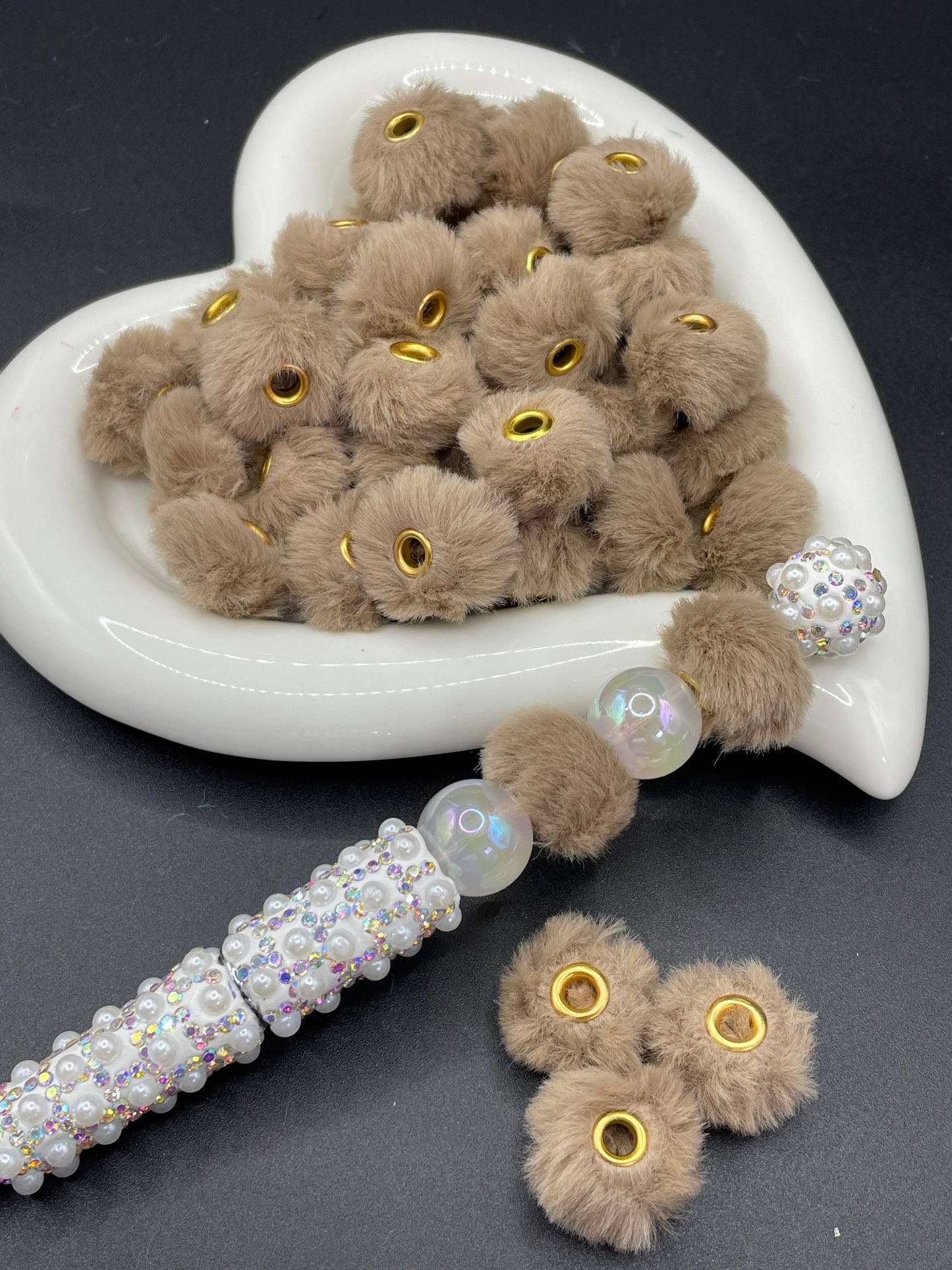 Plush spacer with various colors to choose from