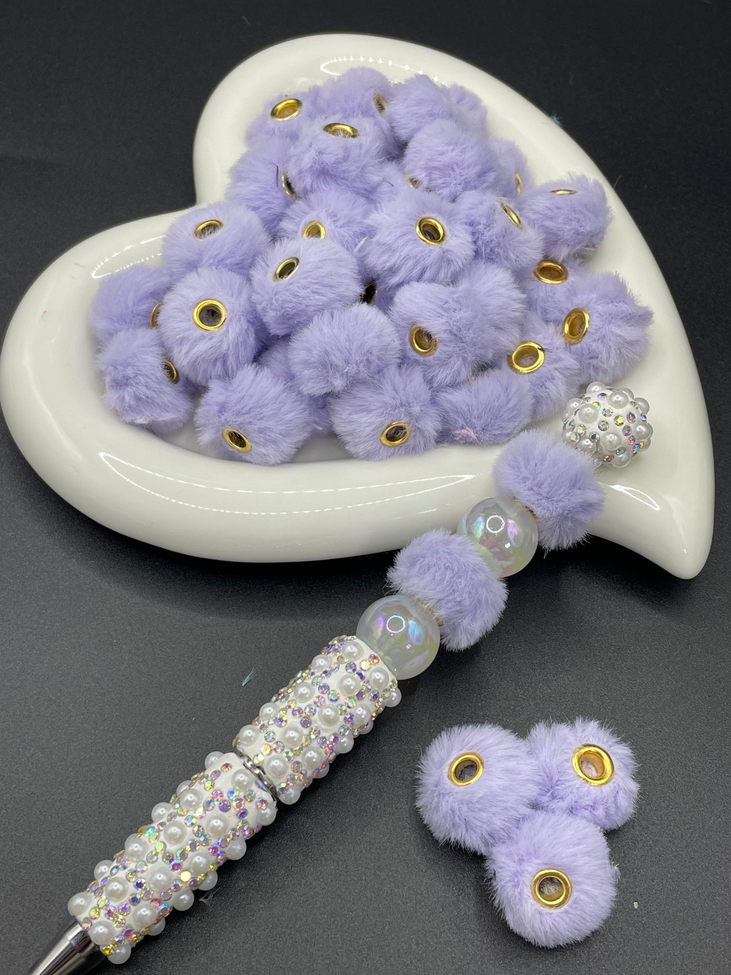 Plush spacer with various colors to choose from