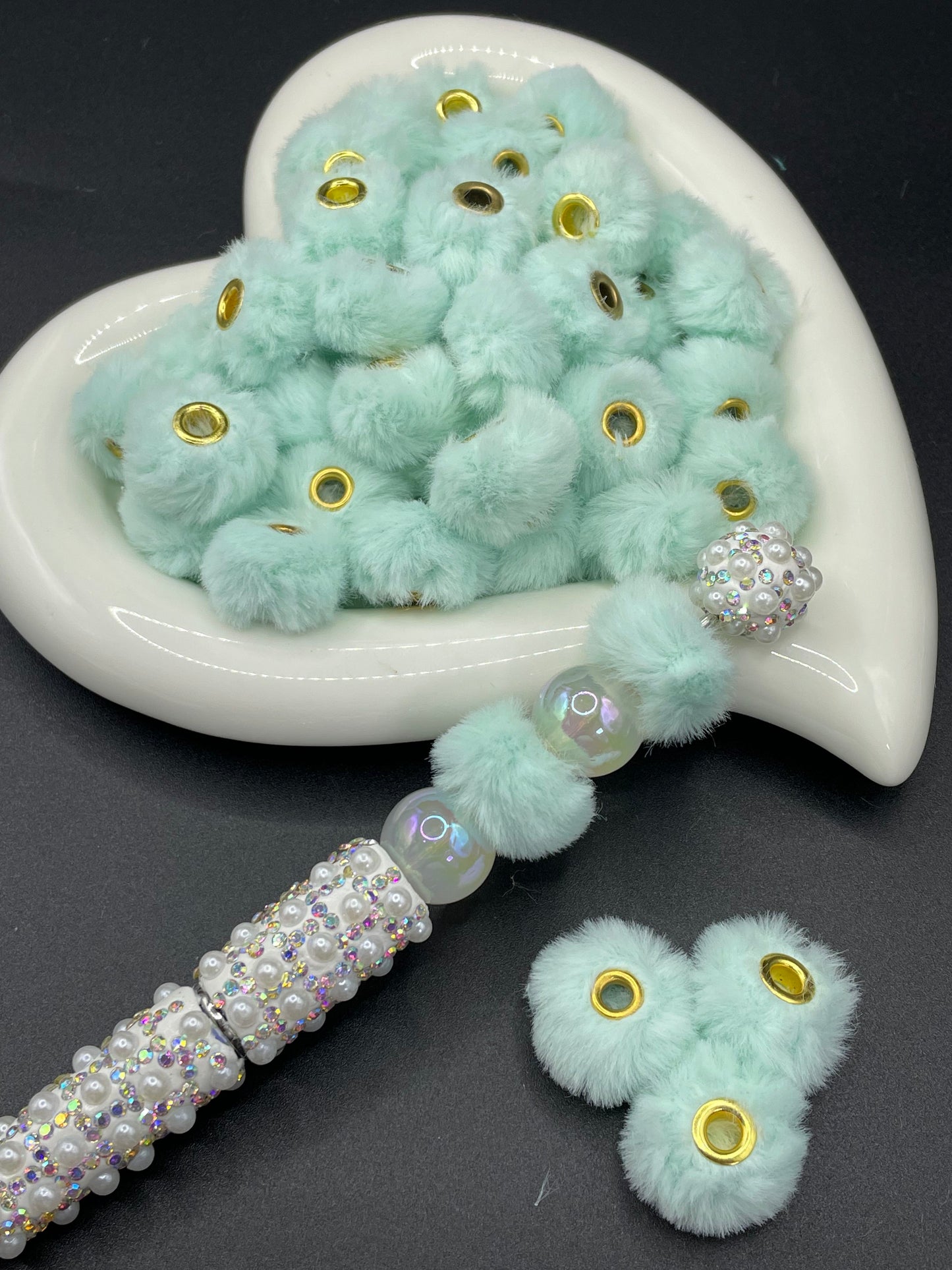 Plush spacer with various colors to choose from