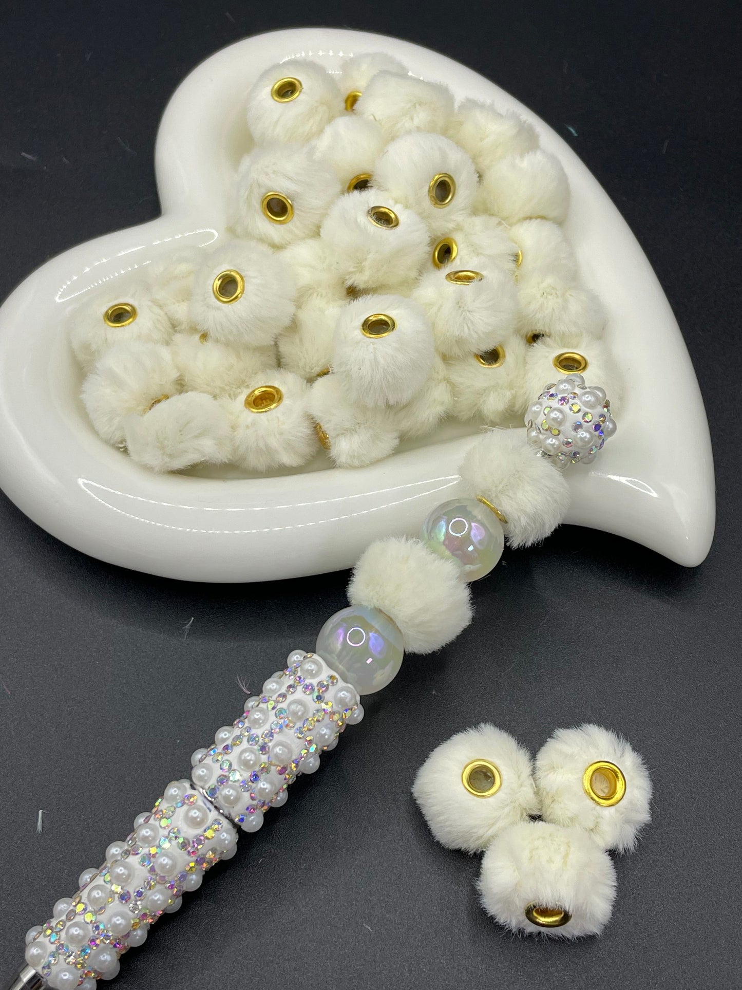 Plush spacer with various colors to choose from