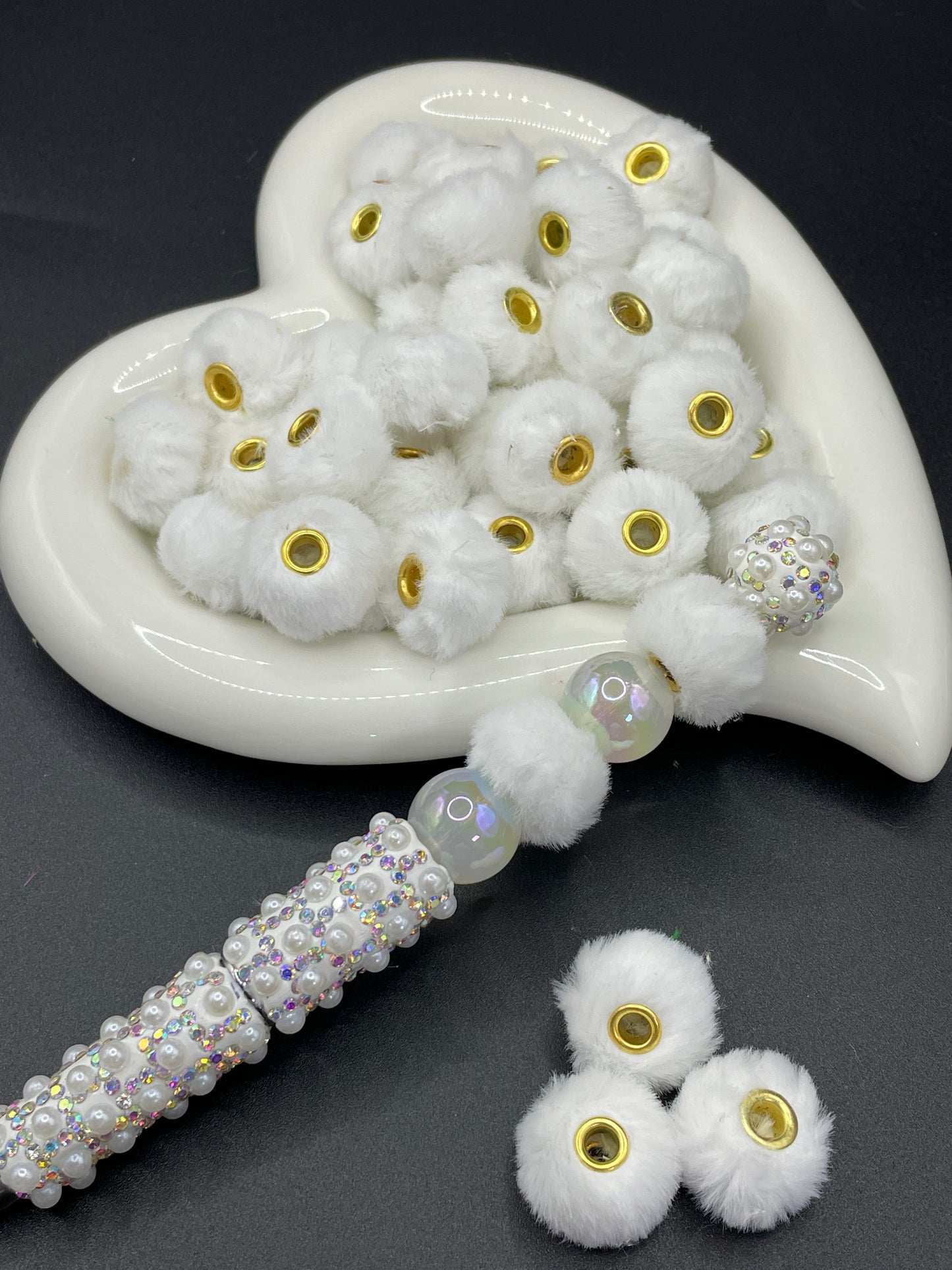 Plush spacer with various colors to choose from