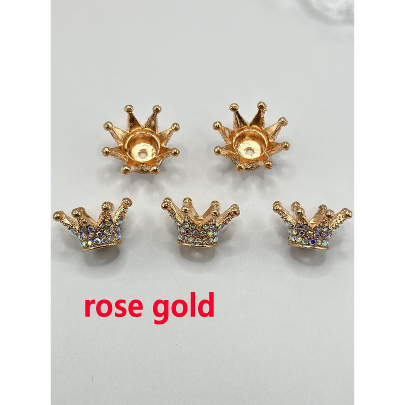 Bling Bling Sparkling Crown Spacers for Beads