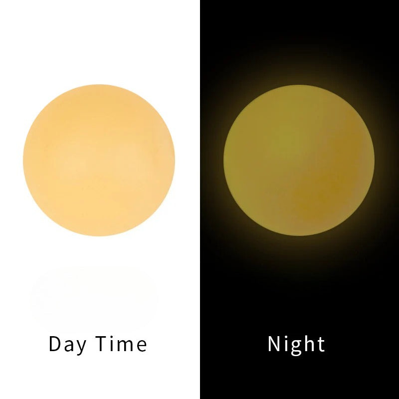 12mm Amazon Luminous Silicone Beads DIY Children's Jewelry Luminous Beads Beaded Bracelet Luminous Loose Beads Wholesale