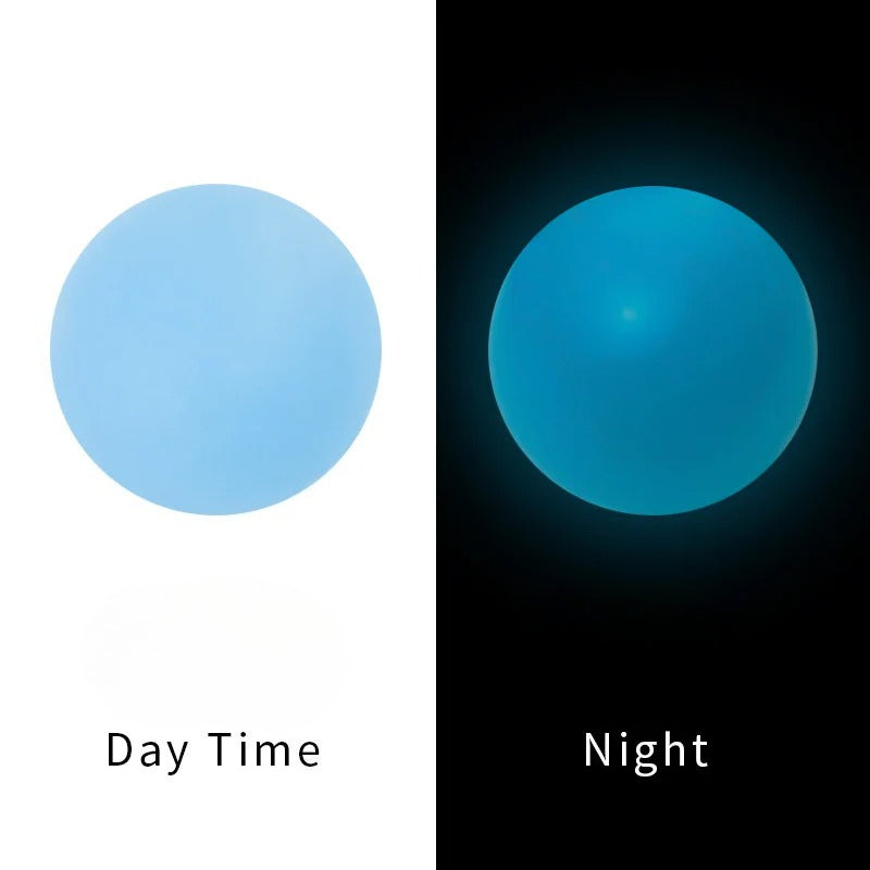 12mm Amazon Luminous Silicone Beads DIY Children's Jewelry Luminous Beads Beaded Bracelet Luminous Loose Beads Wholesale