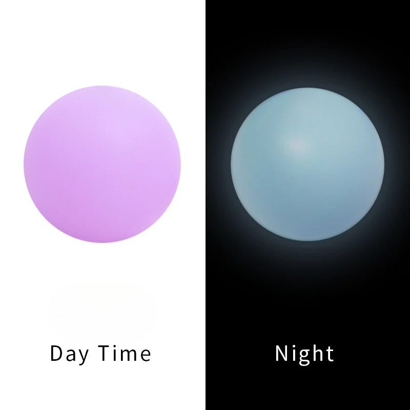 12mm Amazon Luminous Silicone Beads DIY Children's Jewelry Luminous Beads Beaded Bracelet Luminous Loose Beads Wholesale