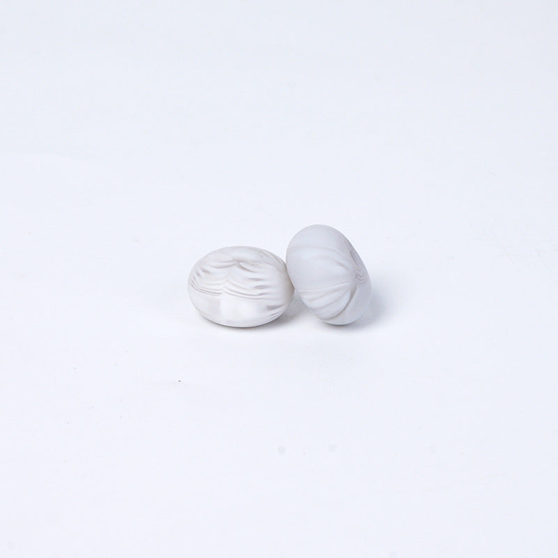 Spot 14mm Small Abacus Beads Food Grade Silicone Beads DIY Men's and Women's Jewelry Necklaces Oval Beads Wholesale #51-93