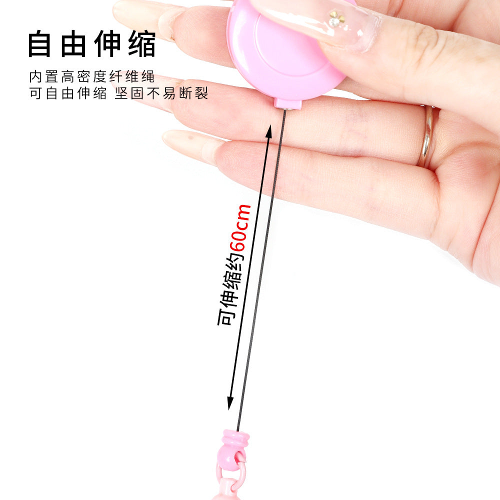 Retractable creative DIY hand-painted bead pen painted cream pen multi-color rotating neutral ballpoint pen
