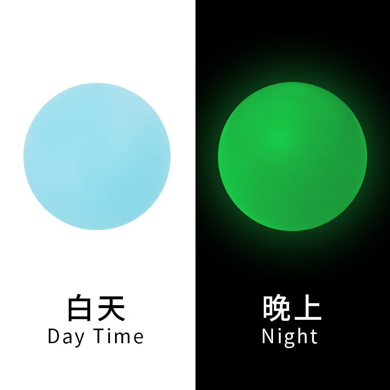 12mm Amazon Luminous Silicone Beads DIY Children's Jewelry Luminous Beads Beaded Bracelet Luminous Loose Beads Wholesale