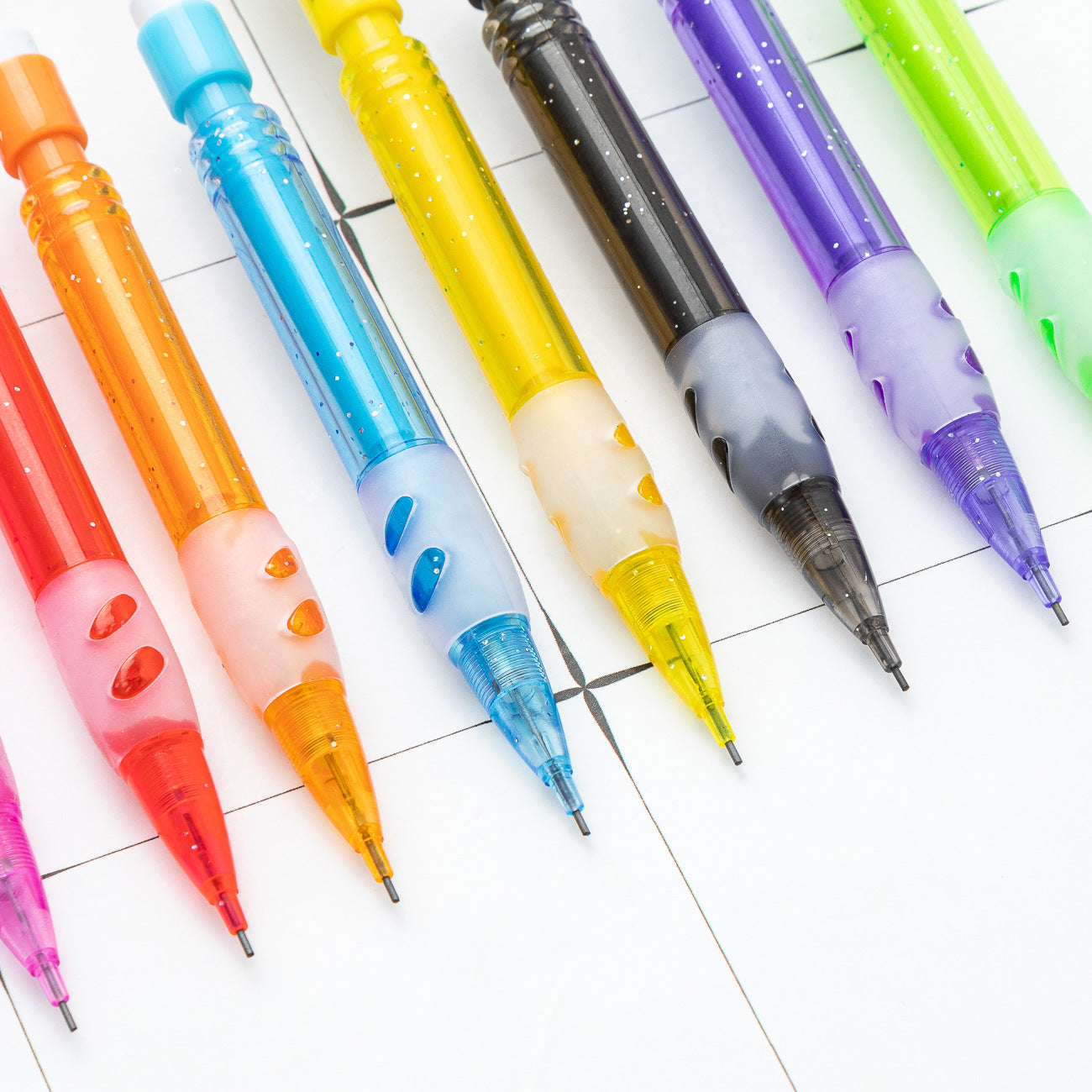 DIY beaded pencil for primary school students with no sharpening pencil 0.5 constant lead automatic pencil cute writing pencil wholesale