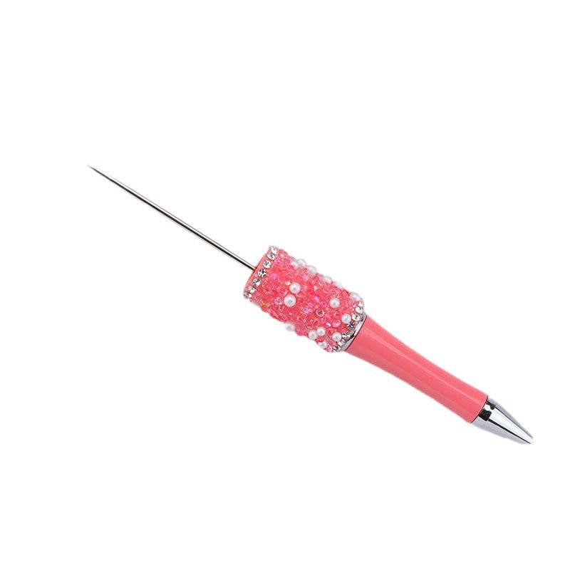 DIY big white rabbit sugar bead pen, cute rabbit dream rabbit dream bead round bead pen manufacturer wholesale