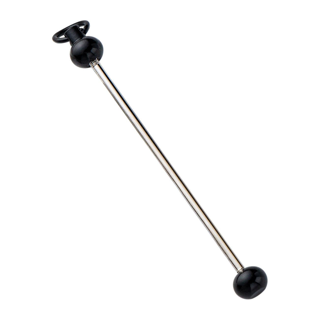 Creative new DIY beaded pole spot gradual change color color beaded keychain pole accessories pendant wholesale