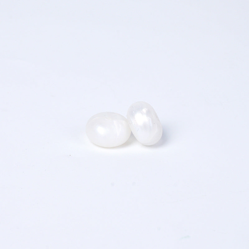 Spot 14mm Small Abacus Beads Food Grade Silicone Beads DIY Men's and Women's Jewelry Necklaces Oval Beads Wholesale #51-93