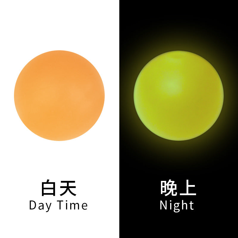 12mm Amazon Luminous Silicone Beads DIY Children's Jewelry Luminous Beads Beaded Bracelet Luminous Loose Beads Wholesale