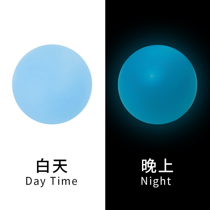 12mm Amazon Luminous Silicone Beads DIY Children's Jewelry Luminous Beads Beaded Bracelet Luminous Loose Beads Wholesale