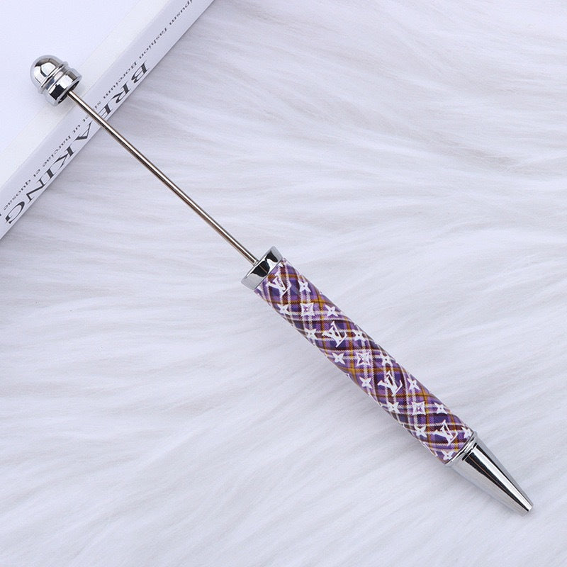 DIY design pen, inspirational encouragement praise cartoon character pattern printing bead pen Moe grain pen spot