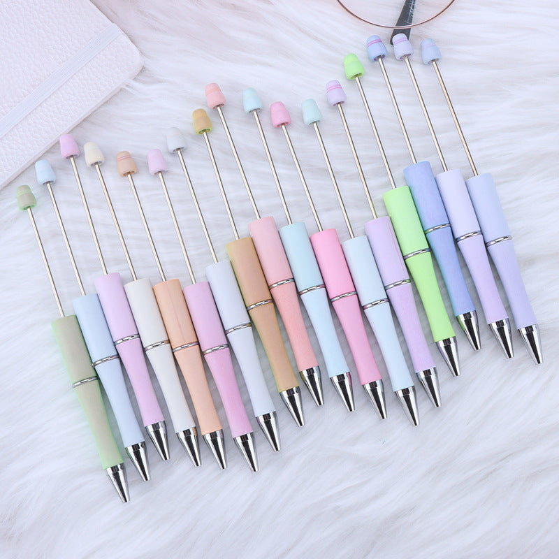Creative light-changing color bead pen DIY plastic bead pen, light-sensitive color-changing ballpoint pen gift pen spot wholesale