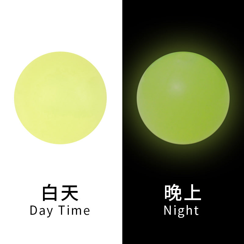 12mm Amazon Luminous Silicone Beads DIY Children's Jewelry Luminous Beads Beaded Bracelet Luminous Loose Beads Wholesale