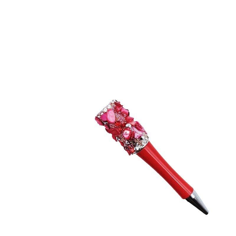 DIY beaded pen, random drilling, pure handmade patch beaded ballpoint pen, Wizard of Oz girl sequin pen spot