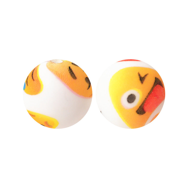15mm Silicone Beads Water Transfer Beads DIY Jewelry Bead Pen Loose Beads Wholesale #101-150