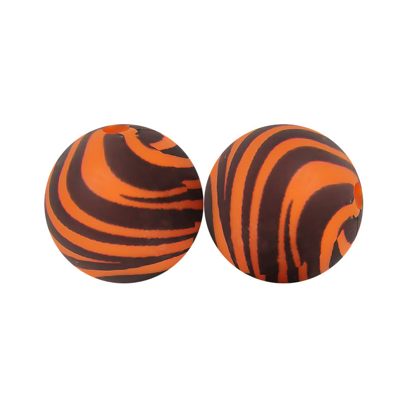 15mm Silicone Beads Water Transfer Beads DIY Jewelry Bead Pen Loose Beads Wholesale #151-200