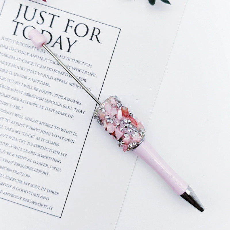 DIY beaded pen, random drilling, pure handmade patch beaded ballpoint pen, Wizard of Oz girl sequin pen spot