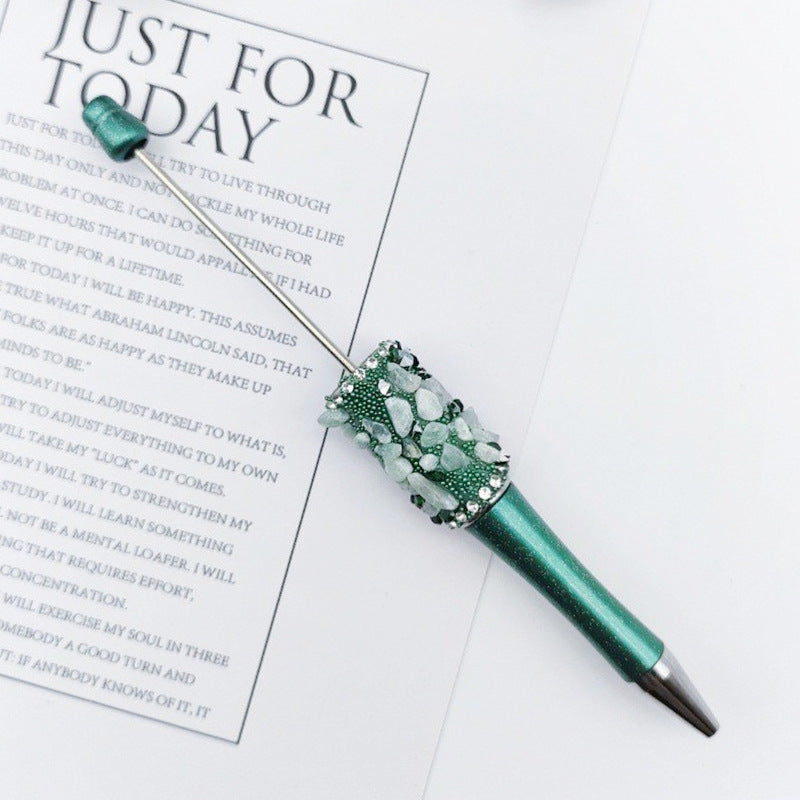 DIY beaded pen, random drilling, pure handmade patch beaded ballpoint pen, Wizard of Oz girl sequin pen spot