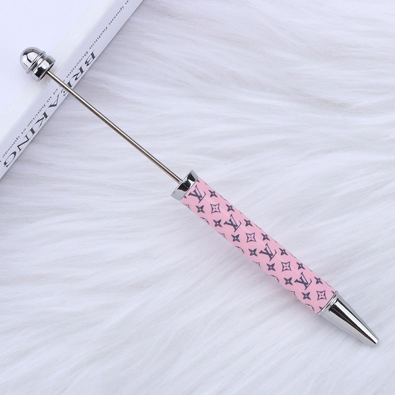 DIY design pen, inspirational encouragement praise cartoon character pattern printing bead pen Moe grain pen spot