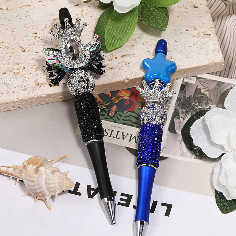 Three-dimensional Rhinestone Crown Beaded Mobile Phone Case DIY Sticker Diamond Jewelry Accessories Crown Small Pendant