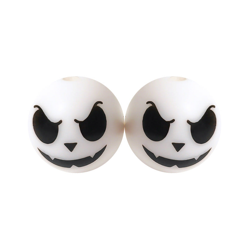 15mm Silicone Beads Water Transfer Beads DIY Jewelry Bead Pen Loose Beads Wholesale #101-150
