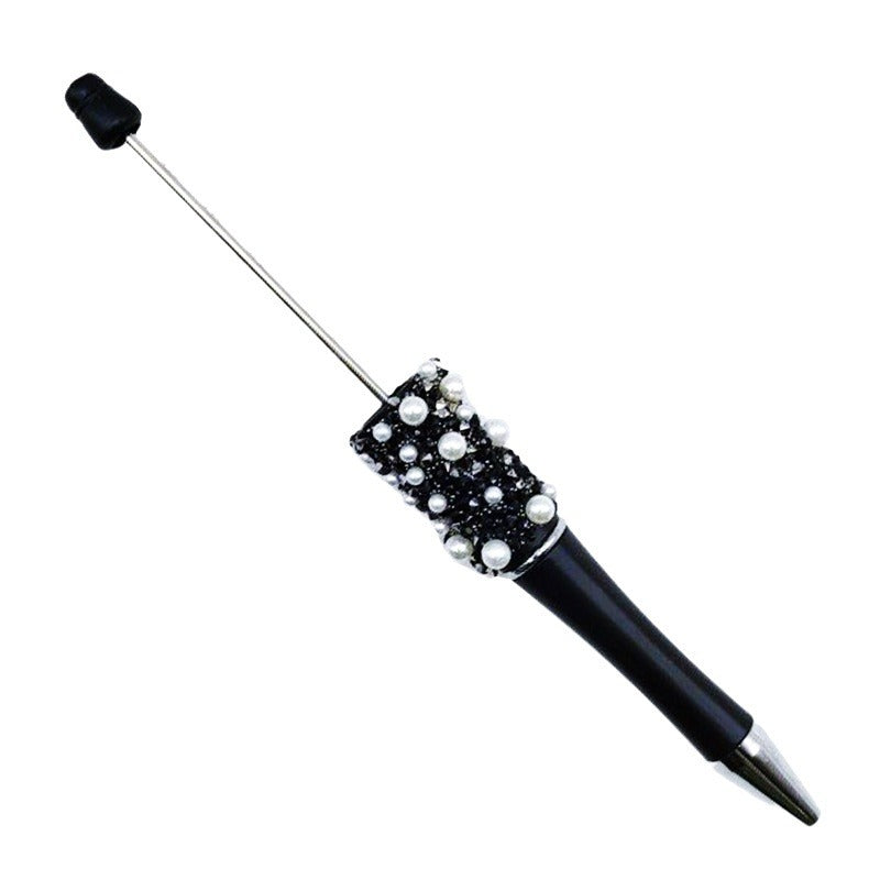 DIY Gypsy pearl bead pen granulated sugar crystal beadedpen ballpoint pen blind box Moe pen spot wholesale