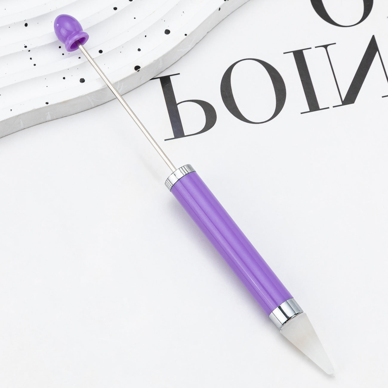 Nail art tools DIY point drill bead pen, suction drill point flower sticker drill sticky drill tool pen with crayon dual-purpose point drill pen