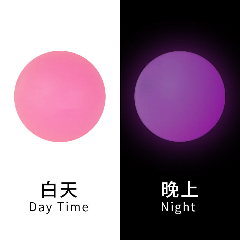 12mm Amazon Luminous Silicone Beads DIY Children's Jewelry Luminous Beads Beaded Bracelet Luminous Loose Beads Wholesale