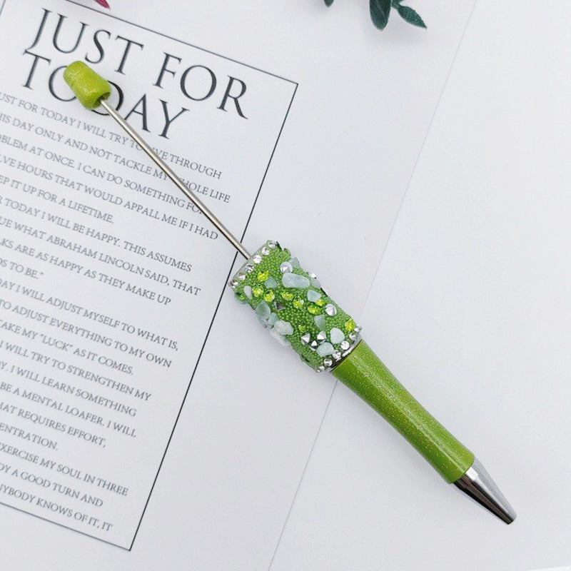 DIY beaded pen, random drilling, pure handmade patch beaded ballpoint pen, Wizard of Oz girl sequin pen spot