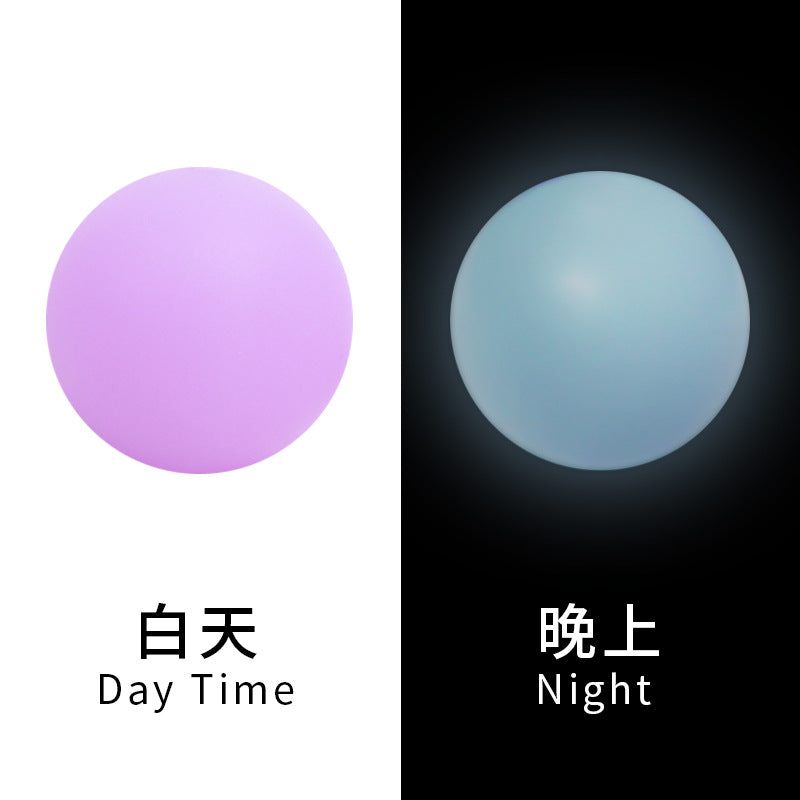 12mm Amazon Luminous Silicone Beads DIY Children's Jewelry Luminous Beads Beaded Bracelet Luminous Loose Beads Wholesale