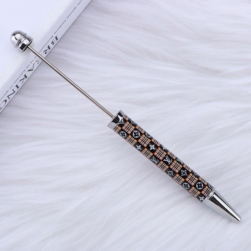 DIY design pen, inspirational encouragement praise cartoon character pattern printing bead pen Moe grain pen spot