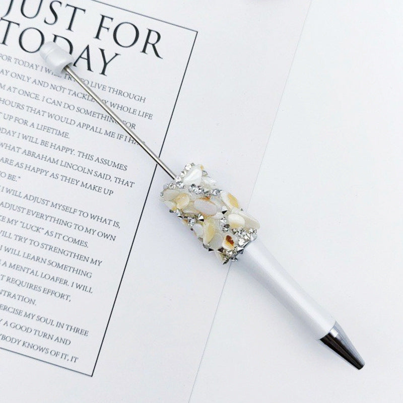 DIY beaded pen, random drilling, pure handmade patch beaded ballpoint pen, Wizard of Oz girl sequin pen spot