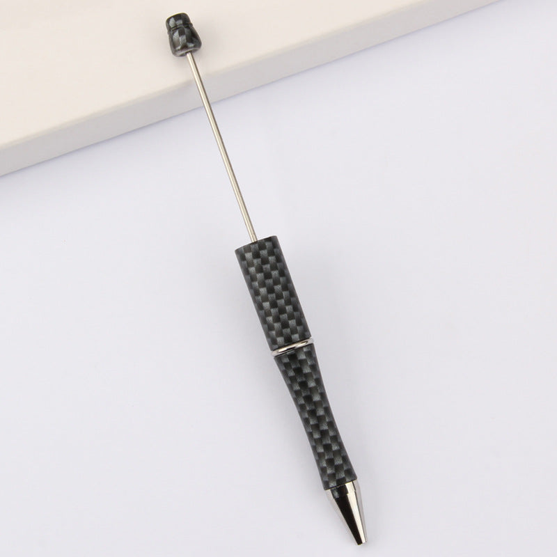 DIY bead pen printing pattern creative plastic beading puzzle leopard print floral cow tiger pattern bead pen wholesale
