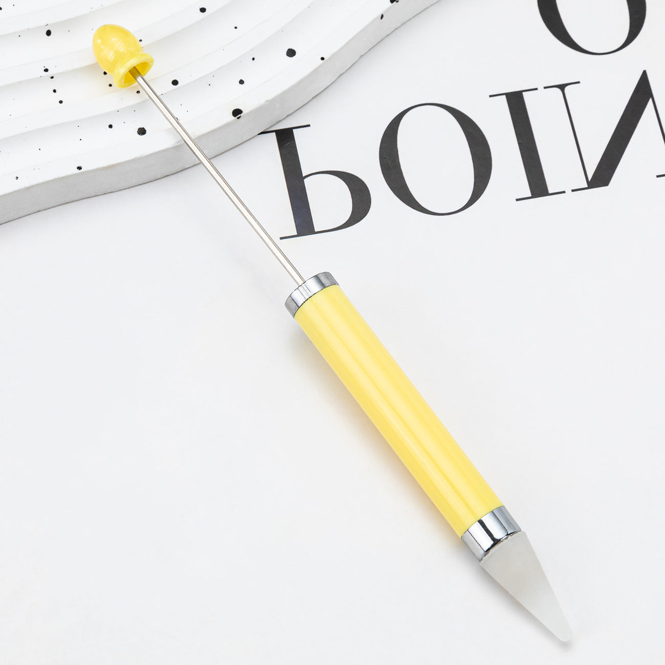 Nail art tools DIY point drill bead pen, suction drill point flower sticker drill sticky drill tool pen with crayon dual-purpose point drill pen