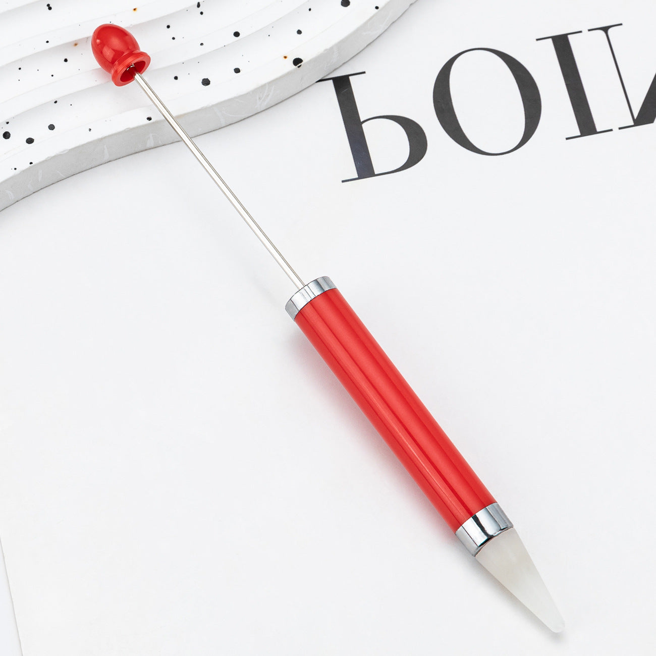 Nail art tools DIY point drill bead pen, suction drill point flower sticker drill sticky drill tool pen with crayon dual-purpose point drill pen