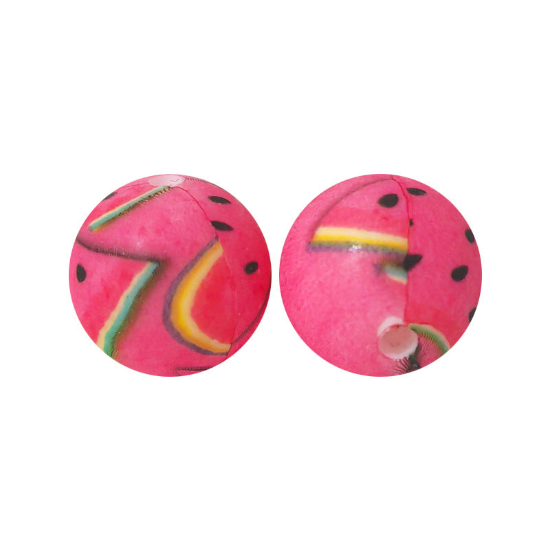 15mm Silicone Beads Water Transfer Beads DIY Jewelry Bead Pen Loose Beads Wholesale #201-250