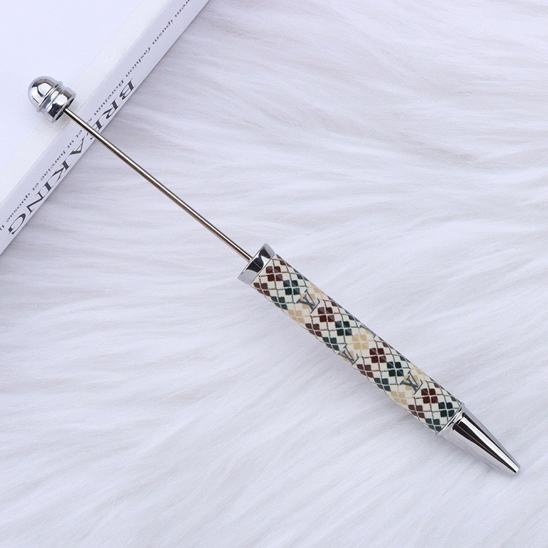 DIY design pen, inspirational encouragement praise cartoon character pattern printing bead pen Moe grain pen spot